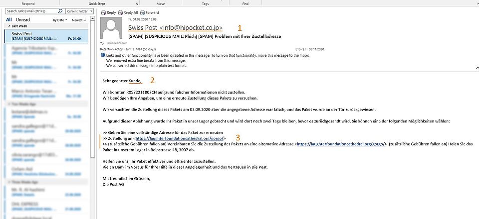 Example Phishing